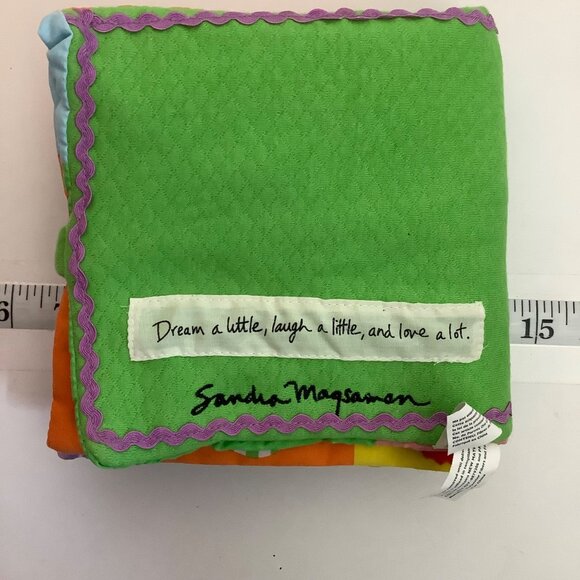 Vtg Sandra Magsamen My Blanket Message From the Heart Soft Baby Book 7.25" - Picture 5 of 10
